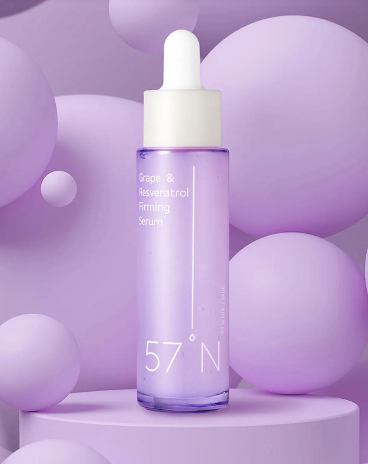 57°N Grape & Resveratrol Firming Serum 30ml