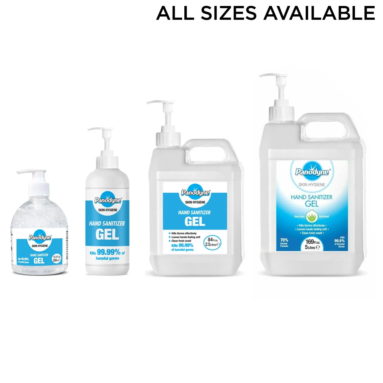70% Alcohol Hand Gel- From 99p (Panodyne)