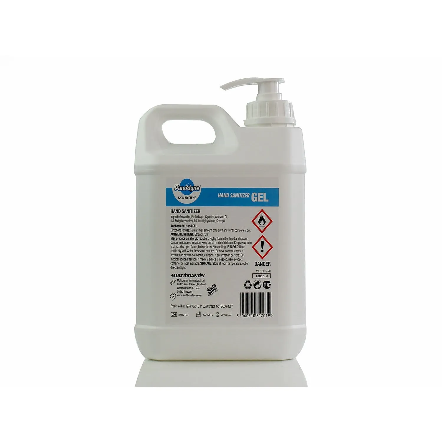 70% Alcohol Hand Gel- From 99p (Panodyne)
