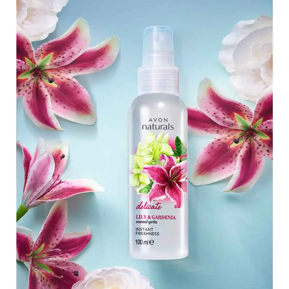 Avon Naturals Lily & Gardenia Body Mist - 100ml