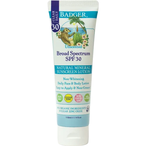 Badger Sport Sunscreen Clear SPF 35