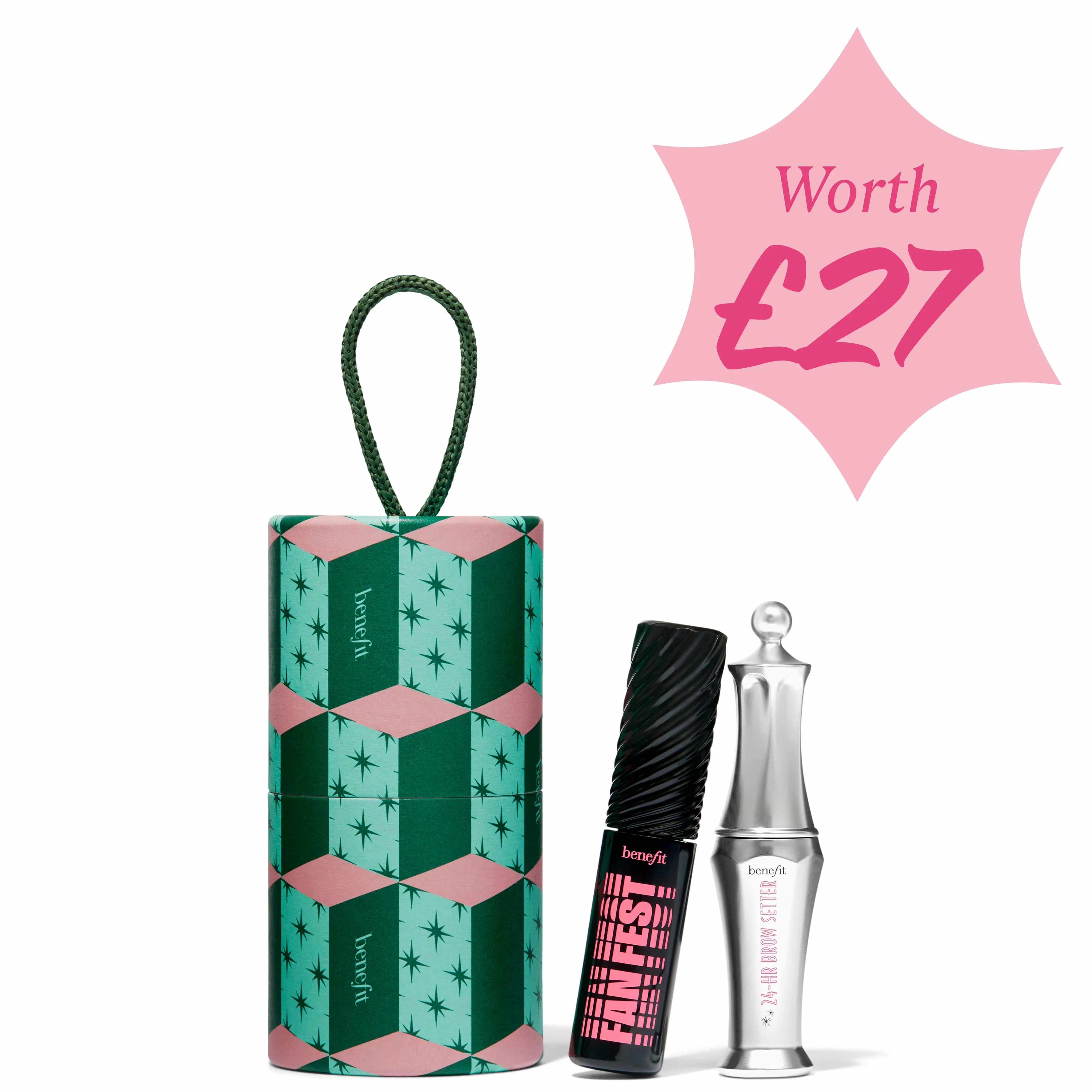 Benefit Lash & Brow Bells Mini Mascara & Brow Setter Stocking Stuffer