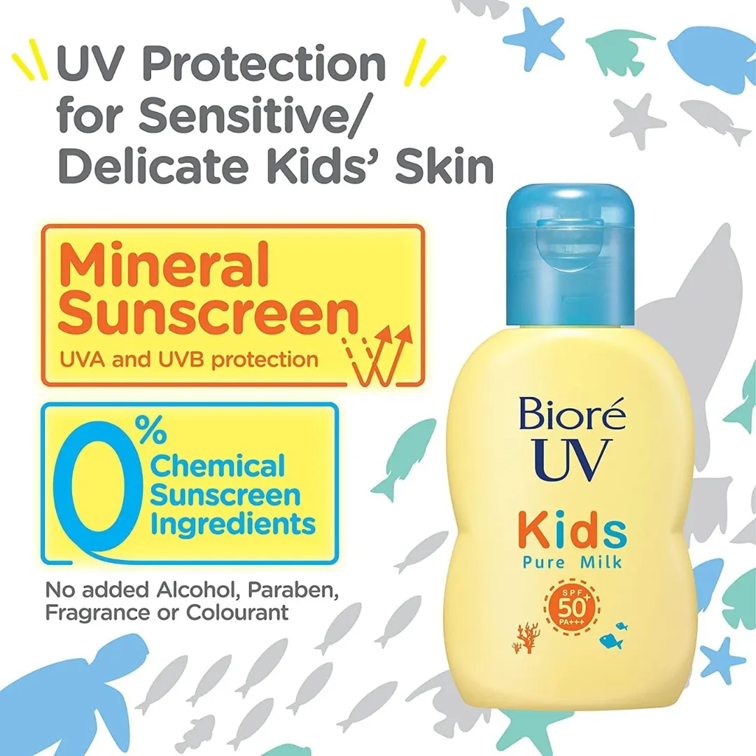 Biore UV Kids Pure Milk SPA 50  PA    70ml