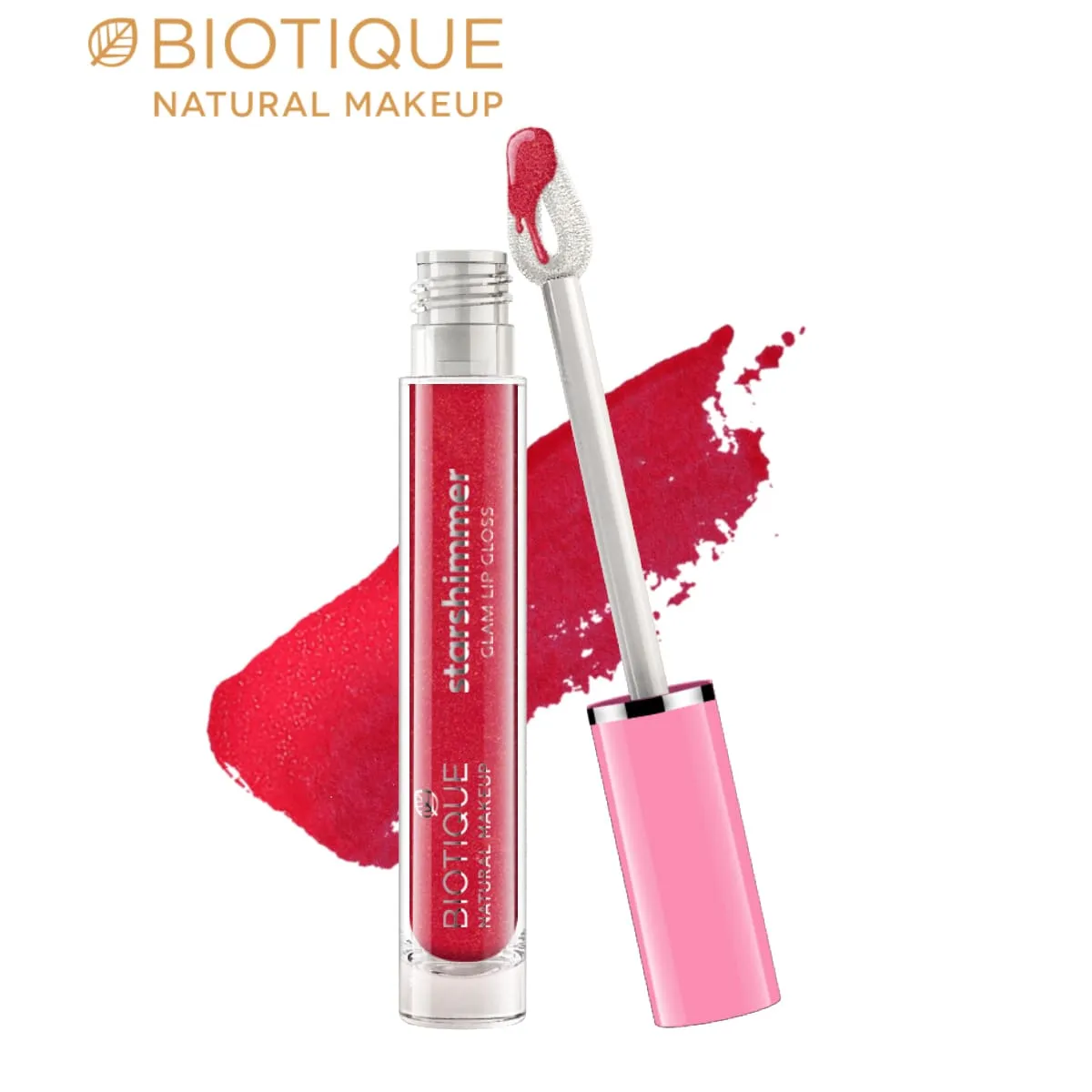 Biotique Natural Makeup Starshimmer Glam Lipgloss, Heart Stopper