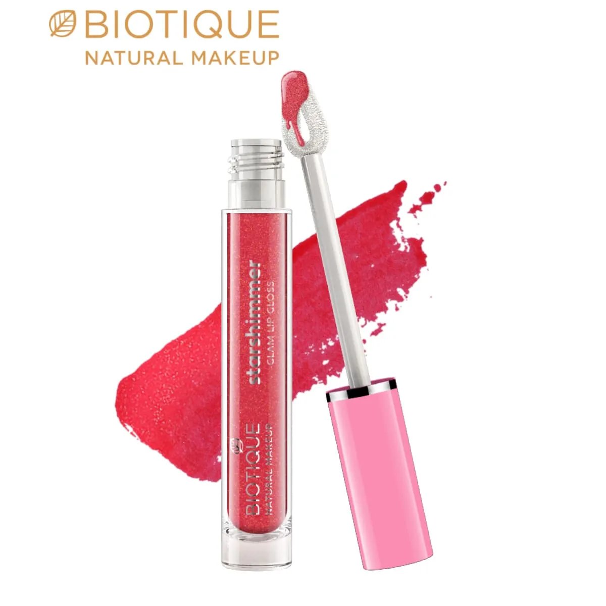 Biotique Natural Makeup Starshimmer Glam Lipgloss, Heart Stopper