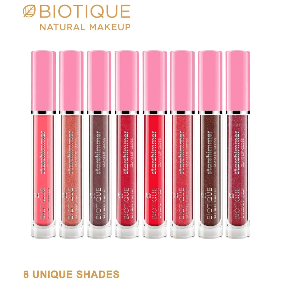 Biotique Natural Makeup Starshimmer Glam Lipgloss, Heart Stopper