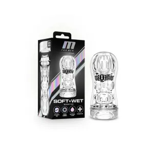 Blush M for Men Soft and Wet Magnifier Stroker - Clear