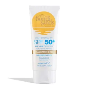 Bondi Sands Suncreen Lotion SPF 50  Fragrance Free
