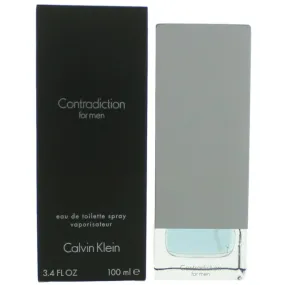 Calvin Klein Men's Eau De Toilette Spray - Contradiction Oriental Scent, 3.4 oz