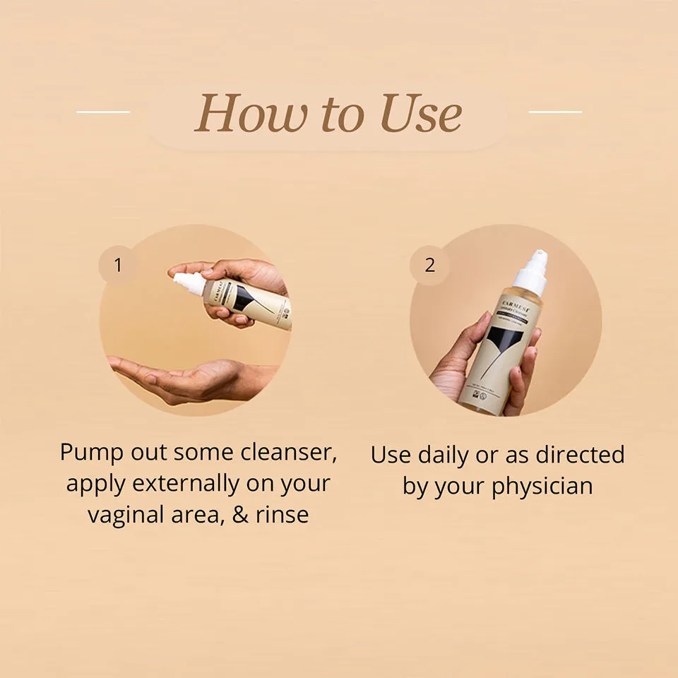 Carmesi All Natural Intimate Cleanser with Olive Leaf Extract