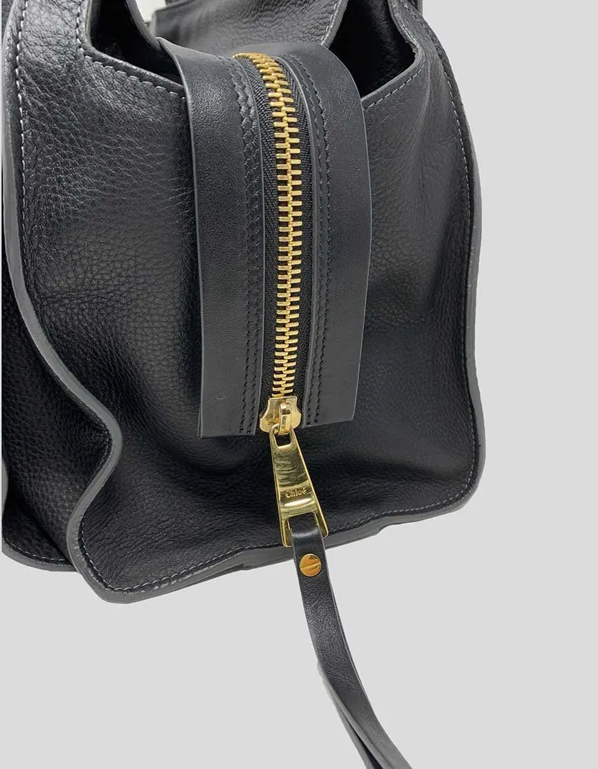 Chloe Leather Shoulder Bag