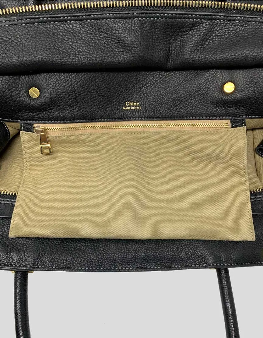 Chloe Leather Shoulder Bag