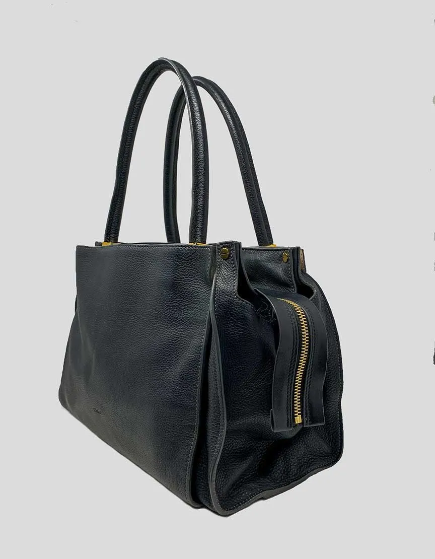 Chloe Leather Shoulder Bag