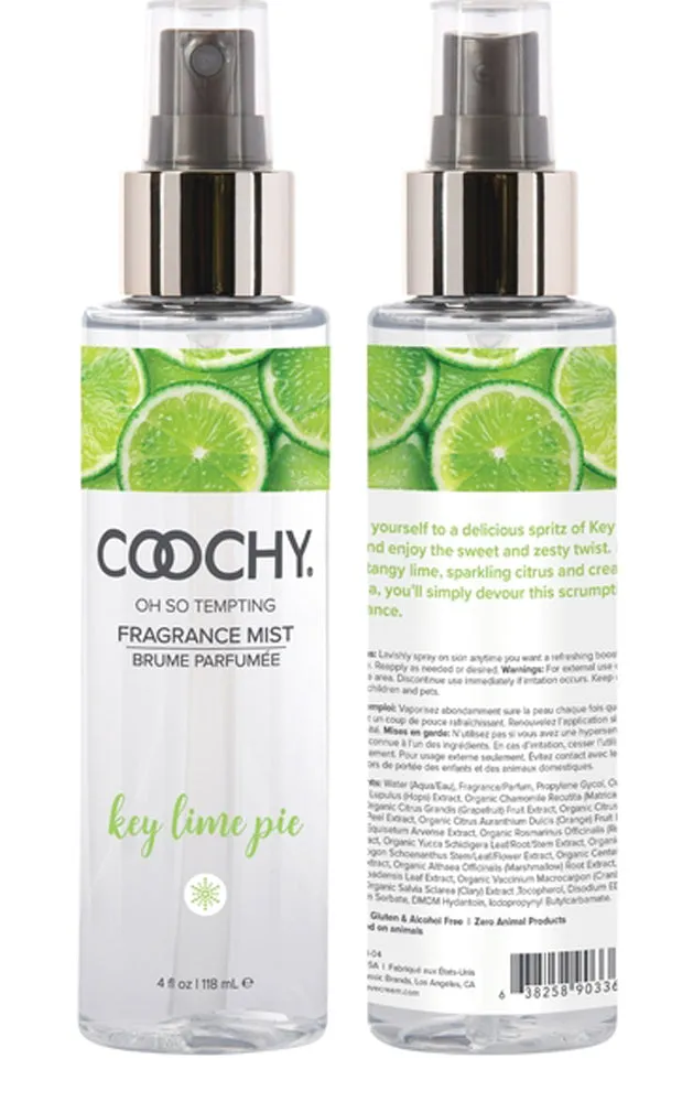 Coochy Body Mist - Key Lime Pie - 4 Oz