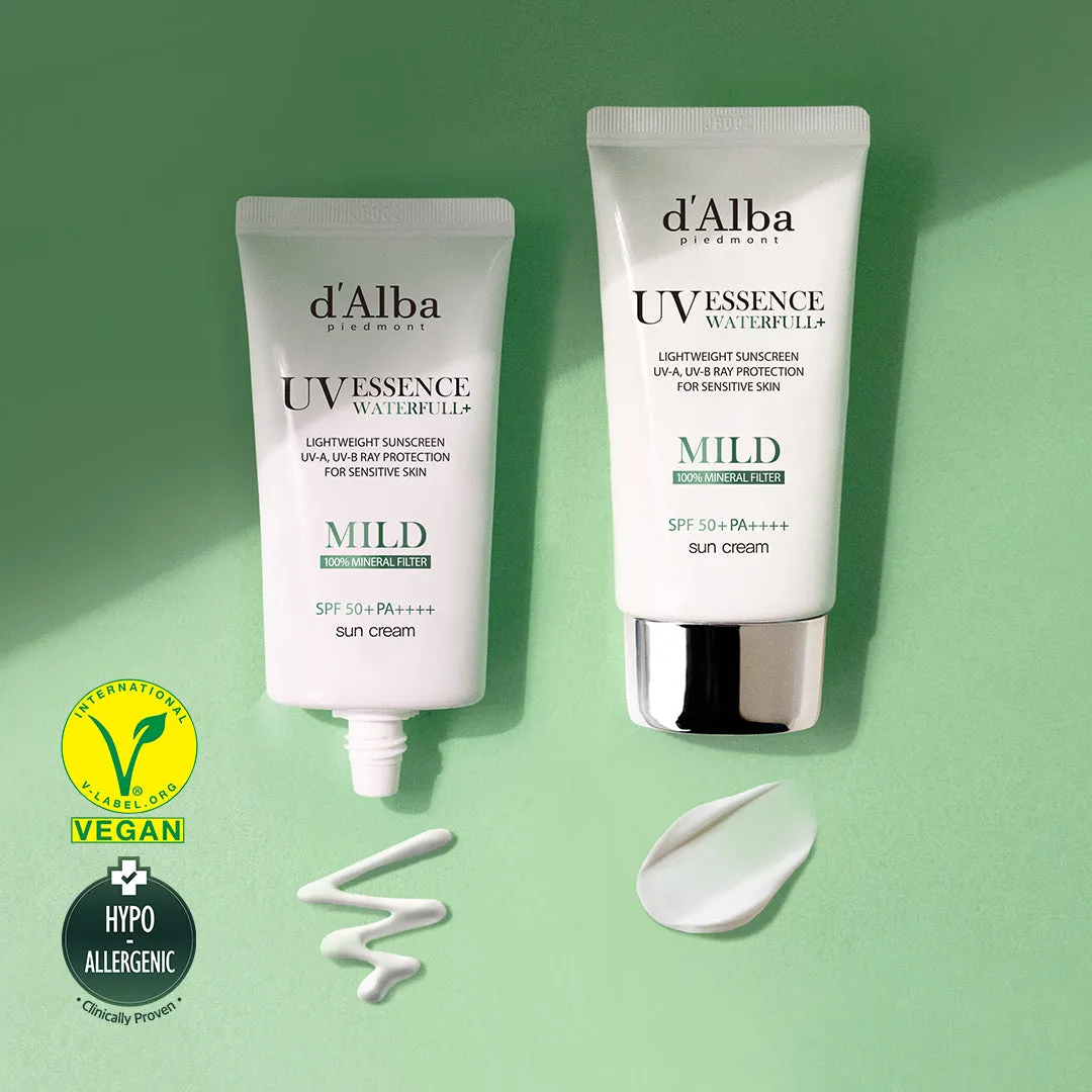 d'Alba UV Essence Waterfull  Mild Sun Cream SPF 50  PA    