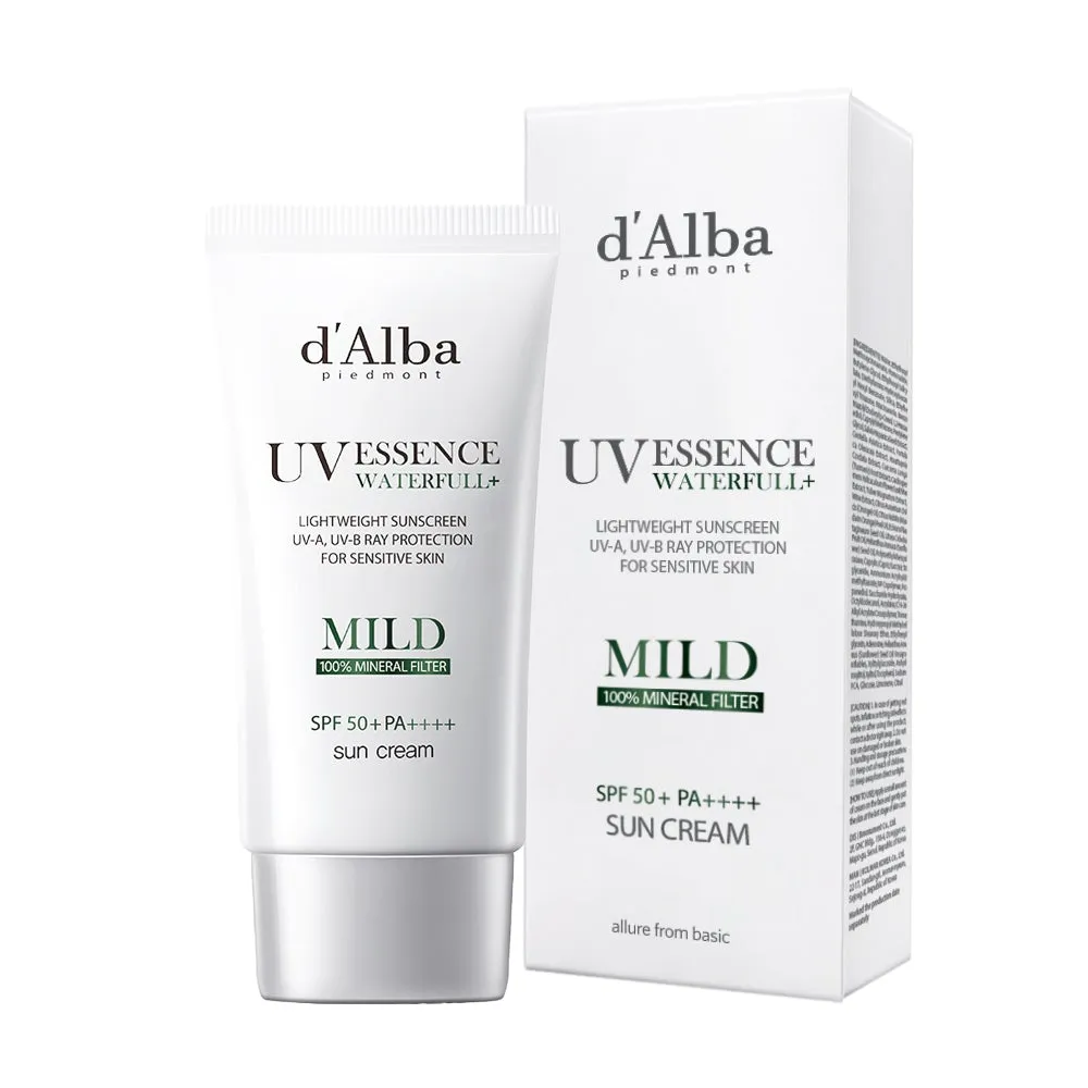 d'Alba UV Essence Waterfull  Mild Sun Cream SPF 50  PA    