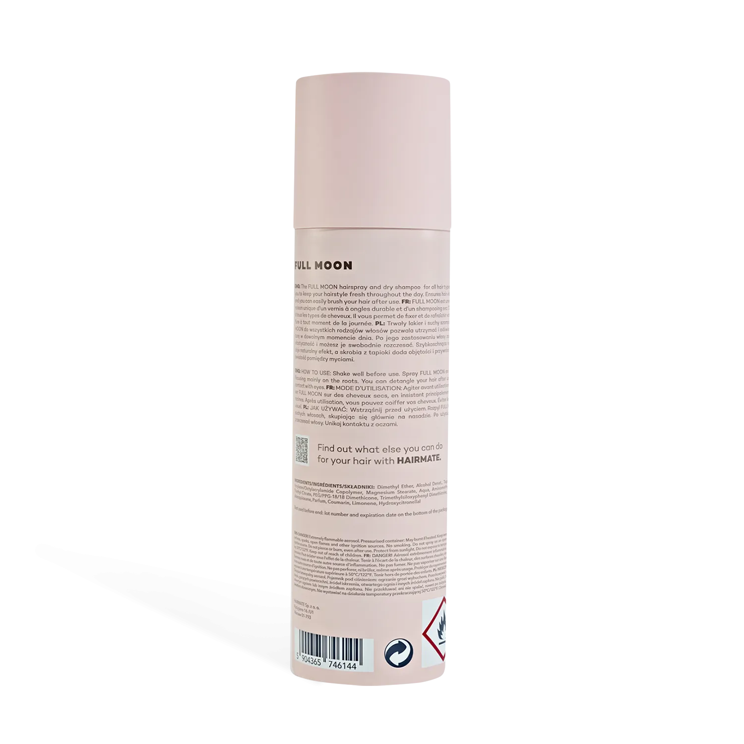 Full Moon volumising & refreshing hairspray, 250ml