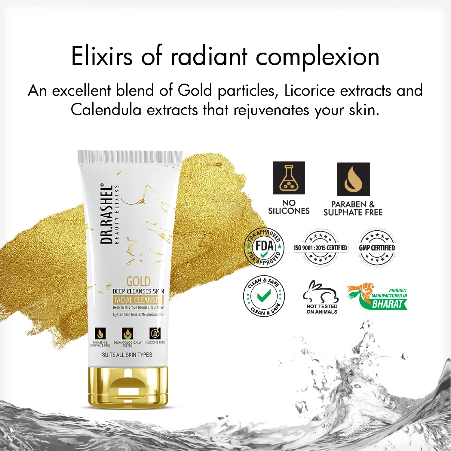 Gold Facial Cleanser 80 Ml