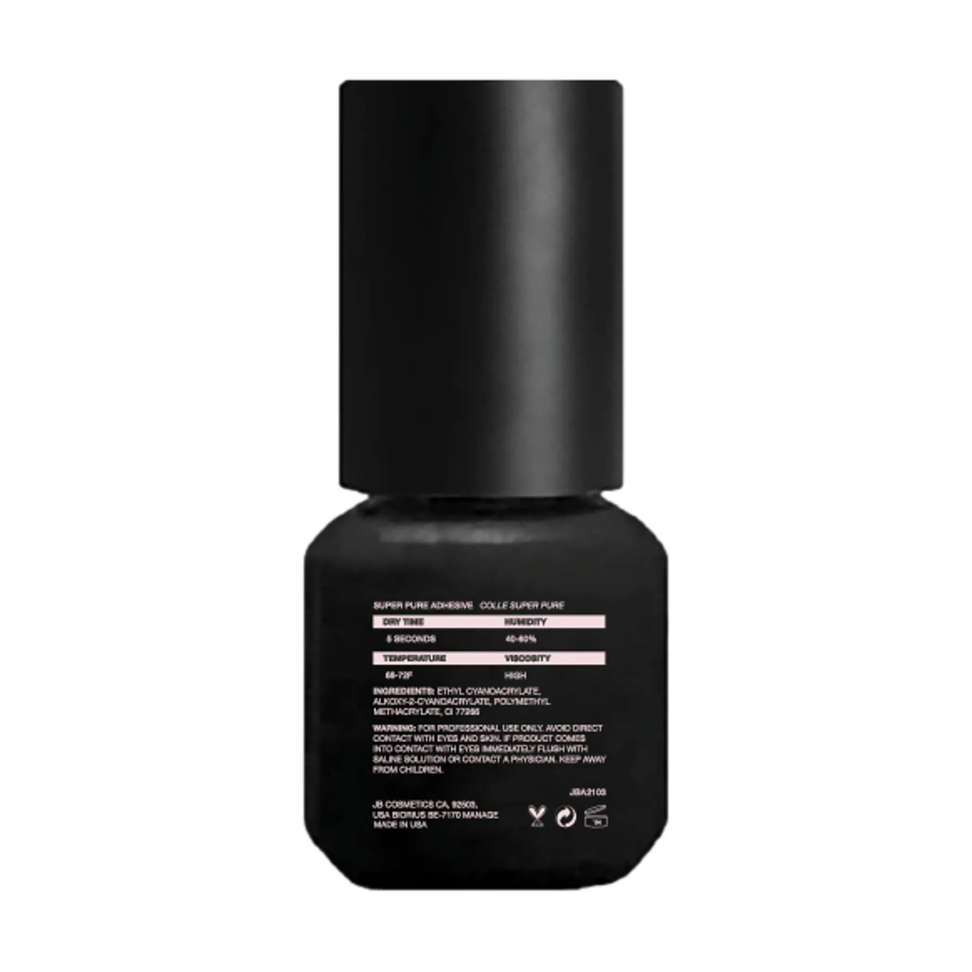 JB Lashes Super Pure Adhesive, 5 mL