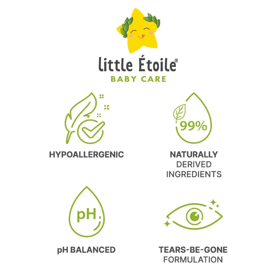 Little Etoile Head-To-Toe Wash - Dry & Eczema Prone Skin LEBC009-1 - 250ml