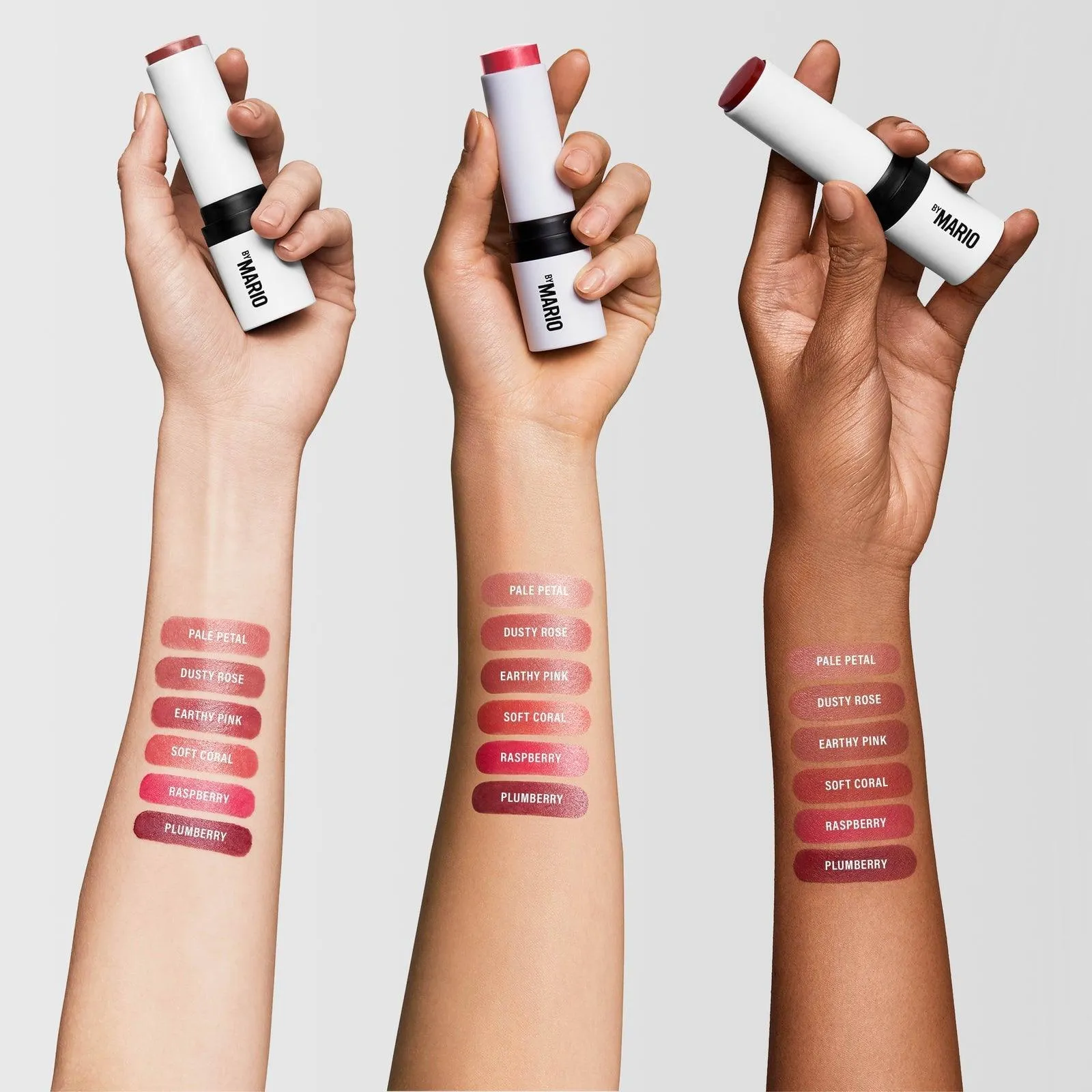 Makeup By Mario Soft Pop Blush Stick Earthy Pink (Blushing Rose)