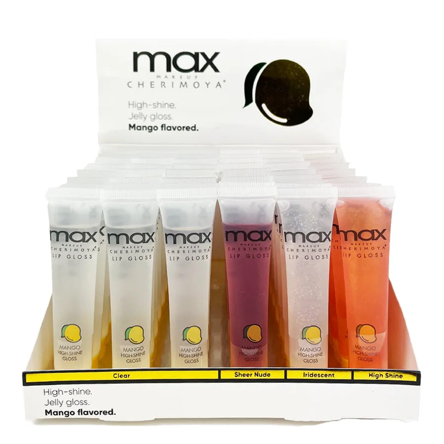 Max Lip Gloss Mango Lip Gloss  (48 units)