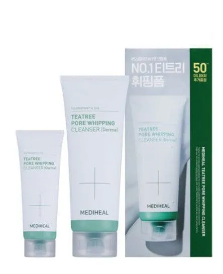MEDIHEAL Tea Tree Pore Whipping Cleanser 200ml 50ml