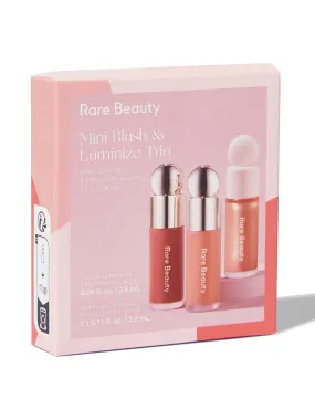Mini Blush And Luminize Trio cheek set