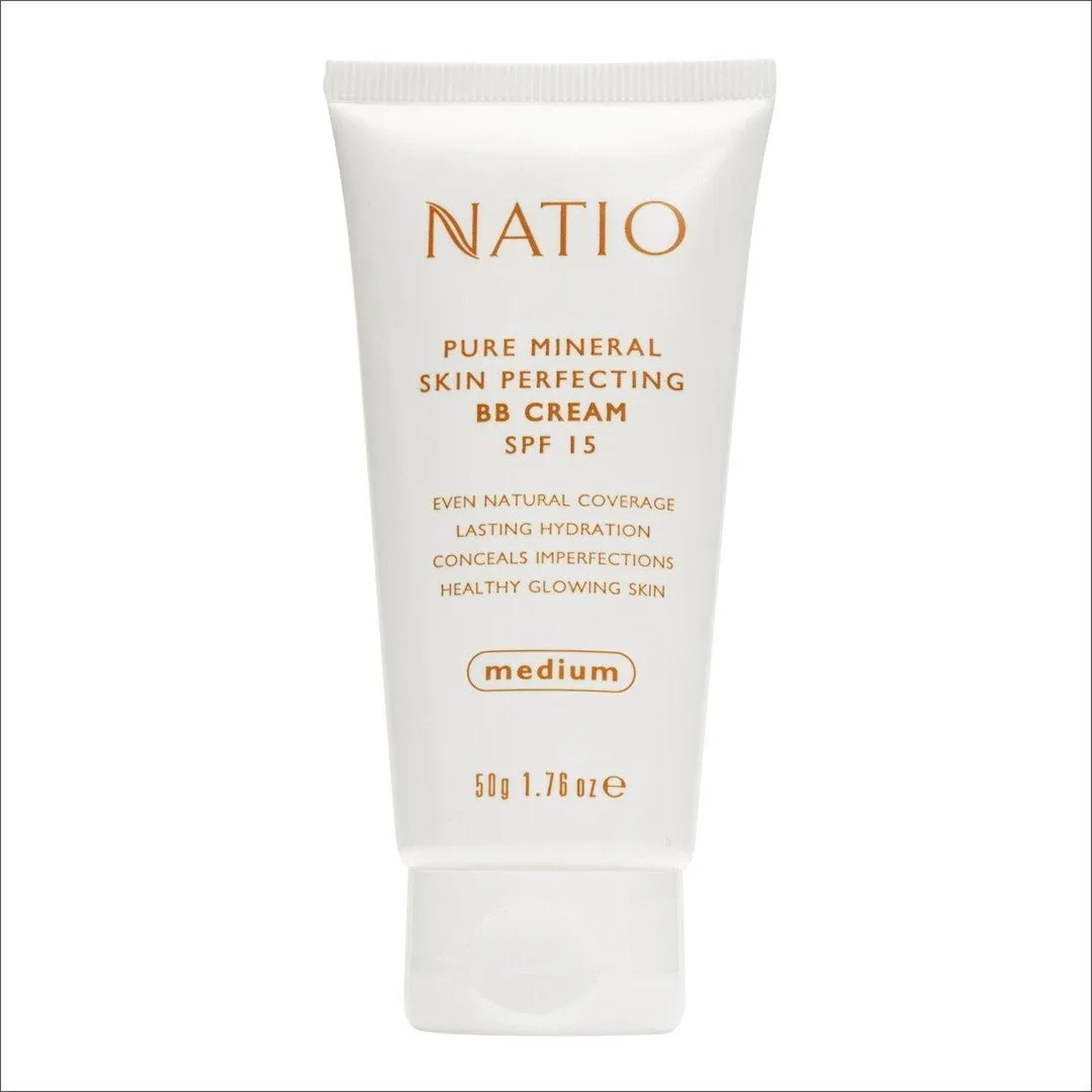 Natio Pure Mineral Skin Perfecting BB Cream SPF 15 Medium 50g