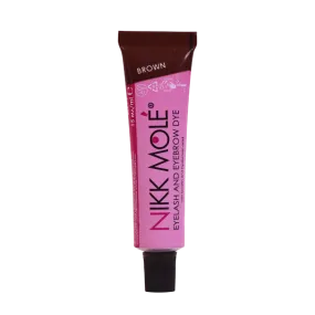 NIKK MOLÉ - Permanent dye for eyelashes and brows - Brown