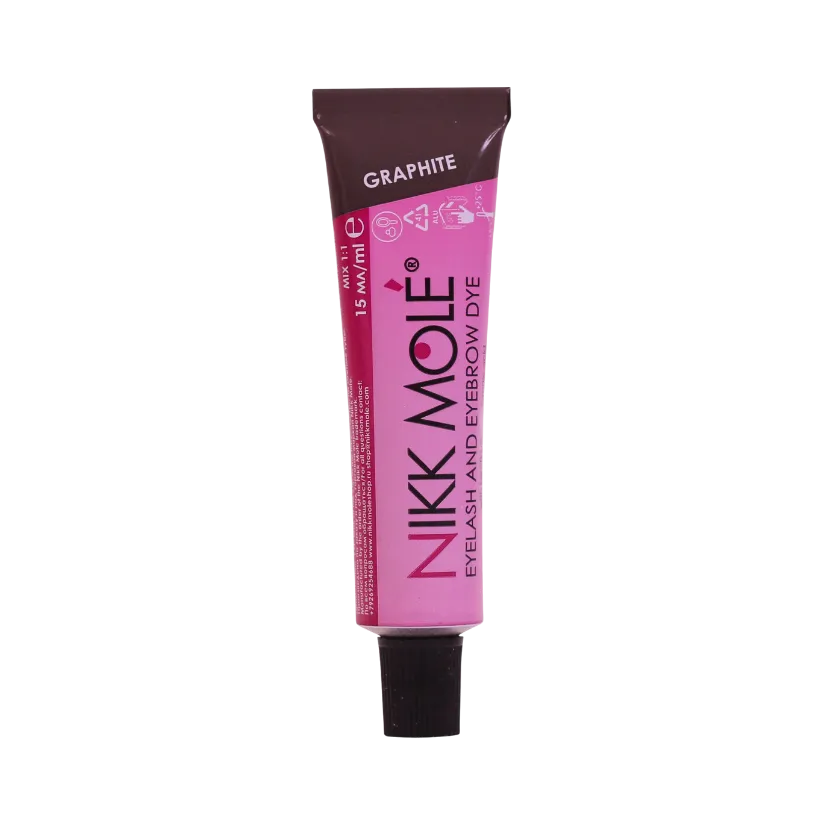 NIKK MOLÉ - Permanent dye for eyelashes and brows - Graphite