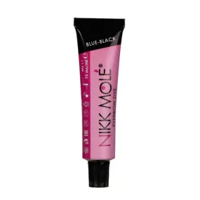 Nikk Mole Permanent Dye For Eyelashes & Brows - Blue Black 15ml