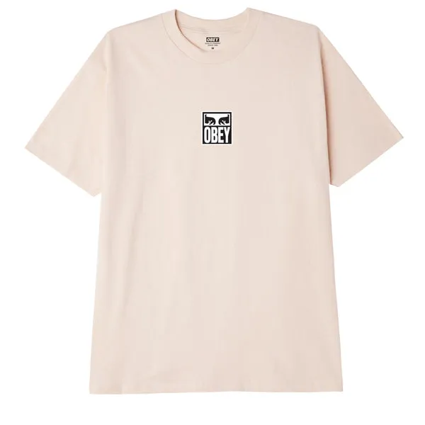 Obey Icon Eyes 3 T-Shirt - Cream