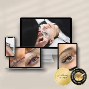 Online Lash Boss Package - Classic, Hybrid, Volume & Keratin Lash Lift & Tint Course