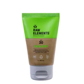 RAW ELEMENTS TRAVEL SIZE NATURAL SUNSCREEN SPF 30 