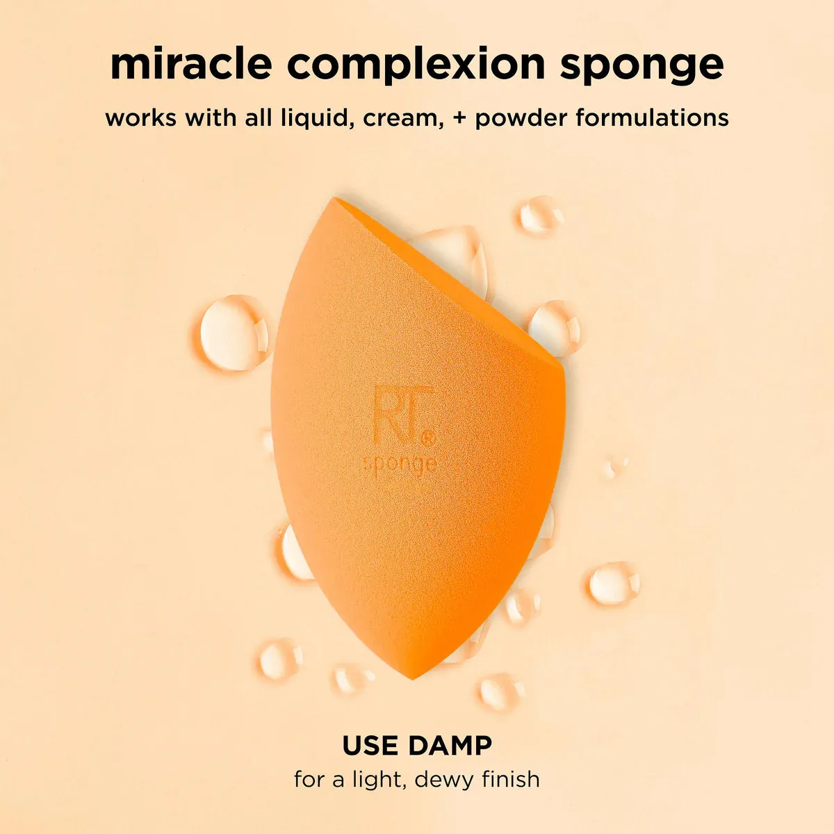 Real Technique Miracle Complexion Beauty Blender Sponge 4 Pack