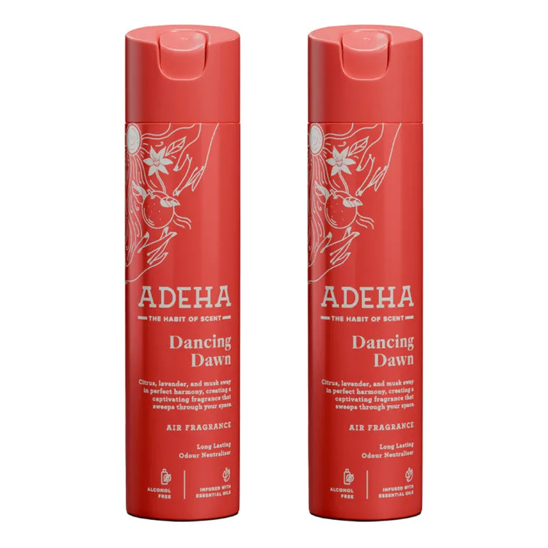 Room Air Freshener Spray | Dancing Dawn | Home & Office | 218 ml | Pack of 2