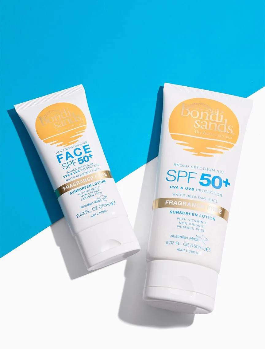 SPF 50  Fragrance Free Body Sunscreen Lotion