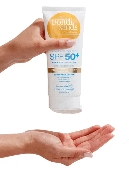 SPF 50  Fragrance Free Body Sunscreen Lotion