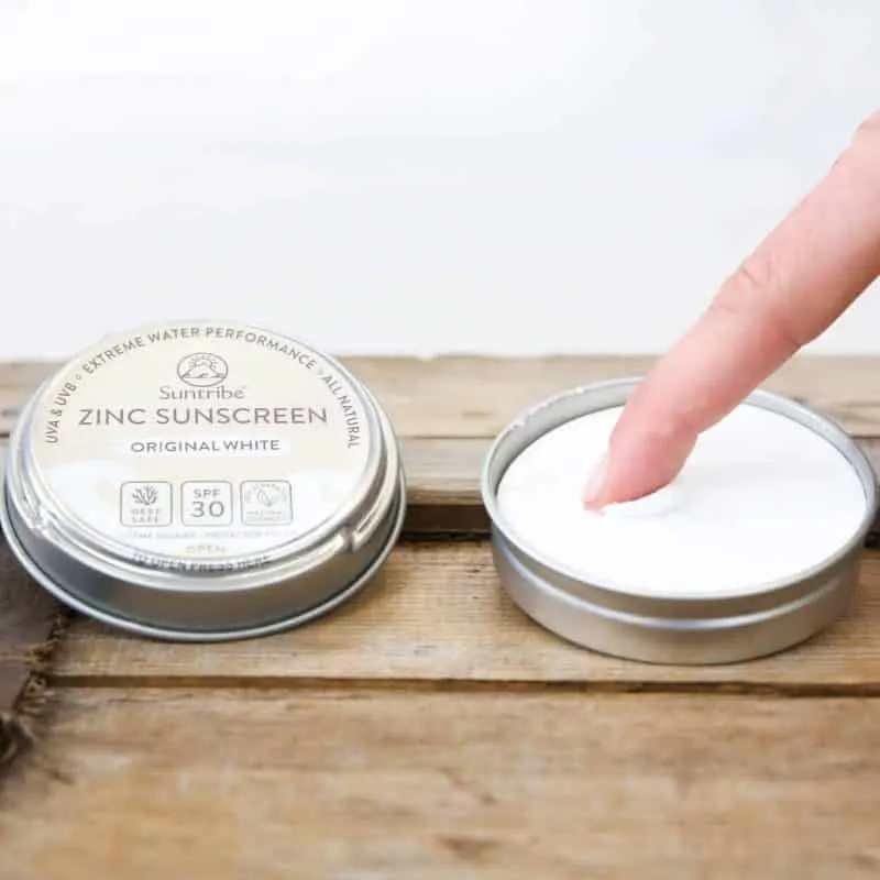 Suntribe - Face & Sport Natural Sunscreen SPF30 -White