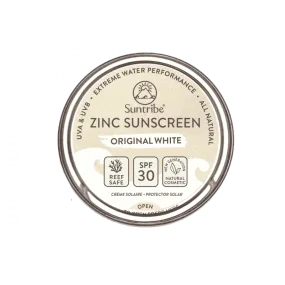 Suntribe - Face & Sport Natural Sunscreen SPF30 -White