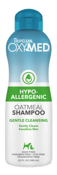 TropiClean OxyMed Hypoallergenic Shampoo for Pets