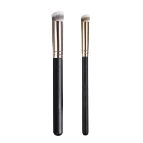 US 1-2 Concealer Under Eye Brush Set Foundation Highlight Shadow Cover Stippling