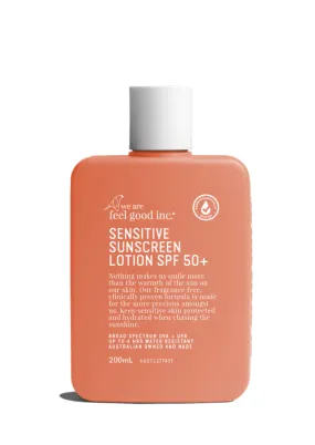 We are Feel Good Sunscreen Sensitive SPF50  200 ml