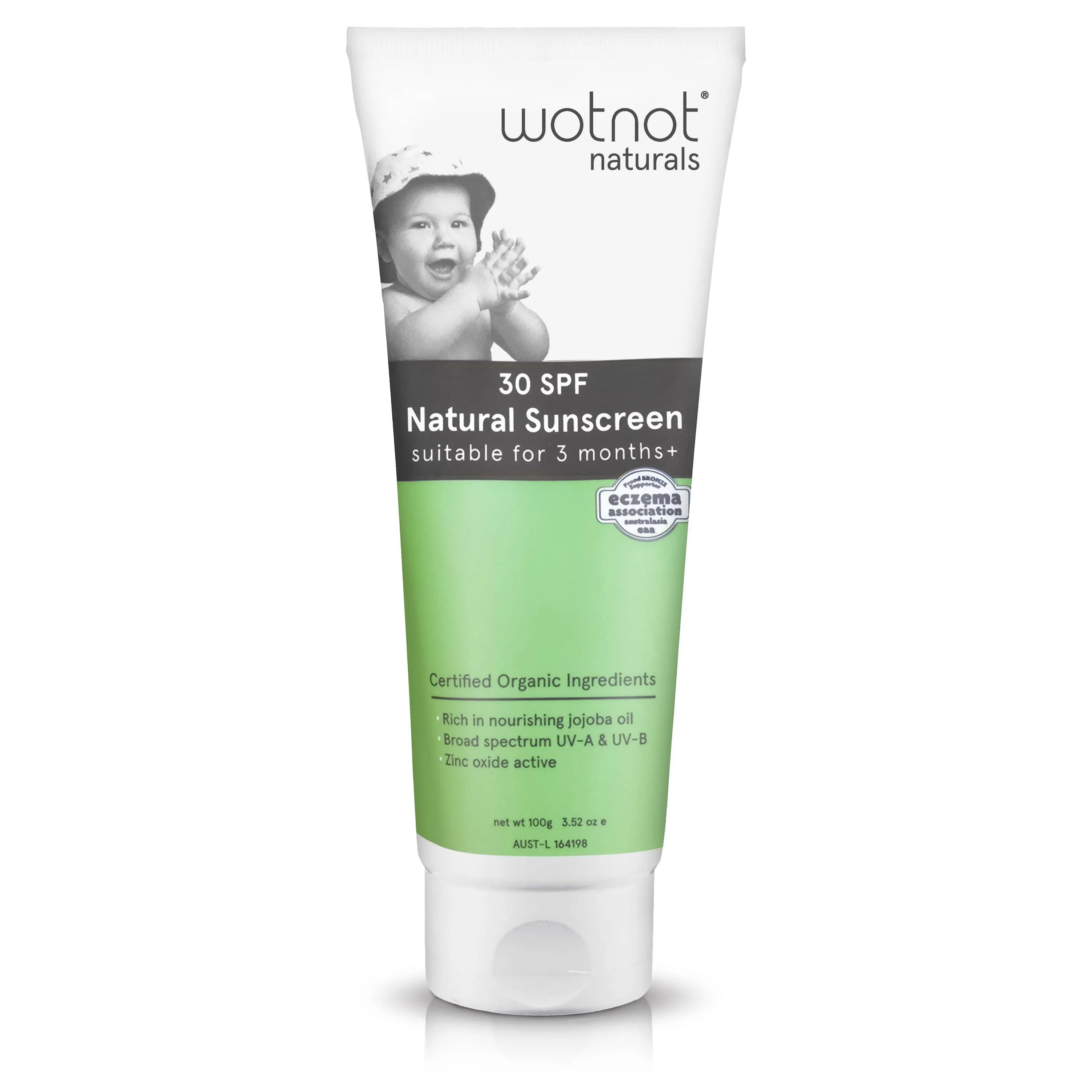 Wotnot - SPF 30  Natural Sunscreen (100g)