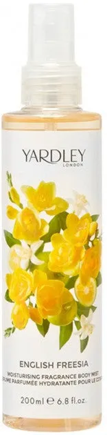 Yardley Freesia and Bergamot Moisturising Fragrance Body Mist